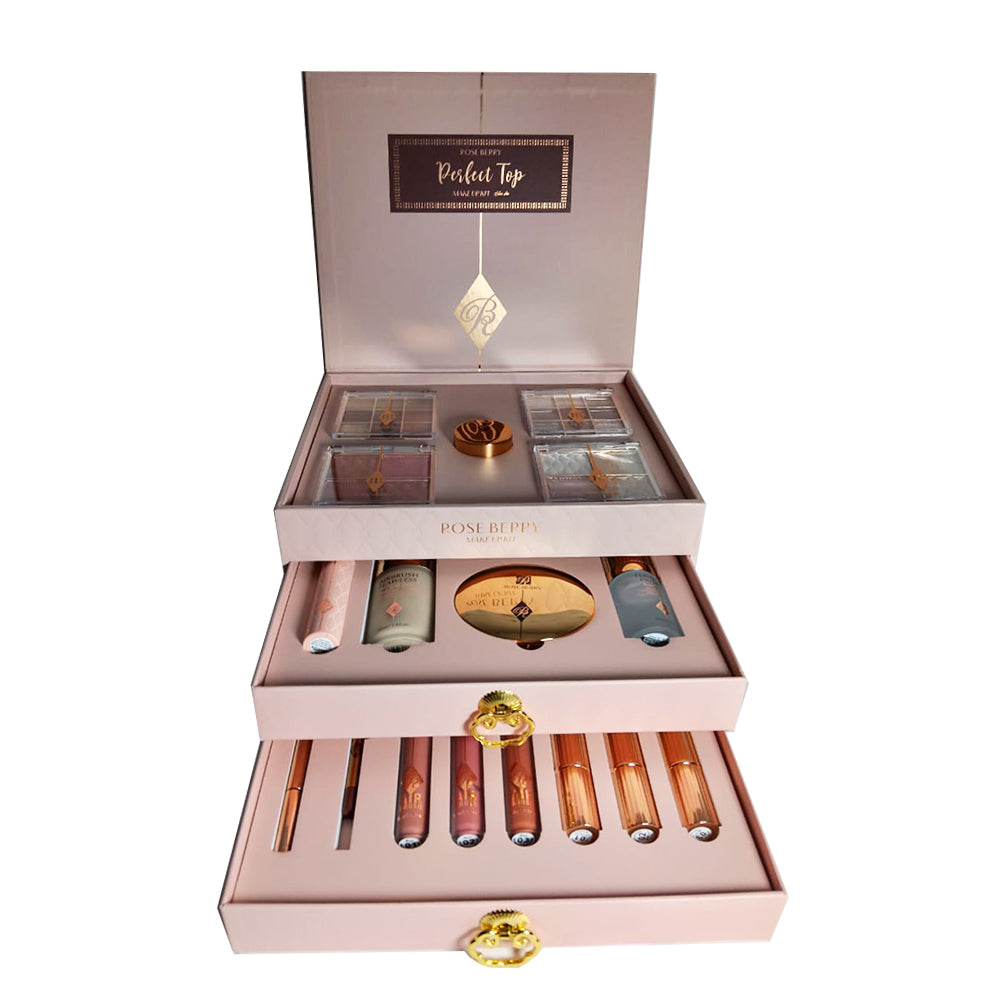 💄 صندوق الجمال المتكامل "Perfect Top" من روز بيري (Rose Berry) 💄