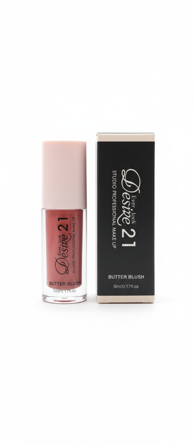 بلاشر ديزاير 21 الكريمي (Butter Blush) – لمسة حيوية تدوم طويلاً