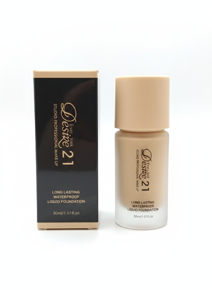 كريم أساس ديزاير 21 السائل – ثبات طويل ومقاومة للماء✨