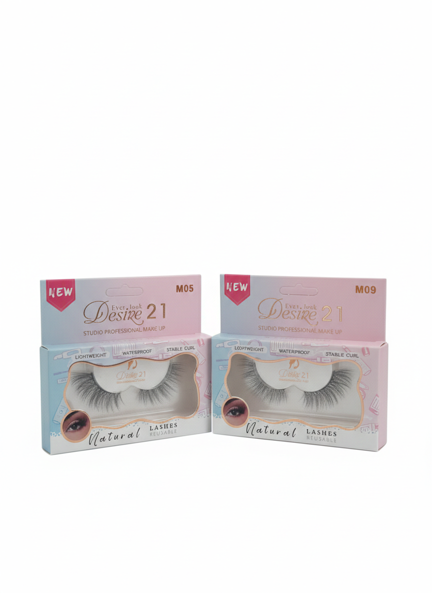 رموش Desire 21: سر نظرتك الآسرة والمثالية!🌟