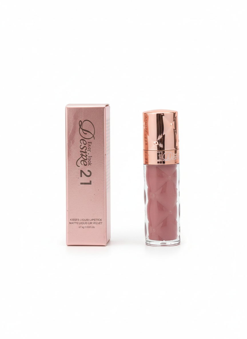 أحمر شفاه ديزاير 21 المخملي (Ever Lock Desire 21 Matte Liquid Lipstick) 💄✨
