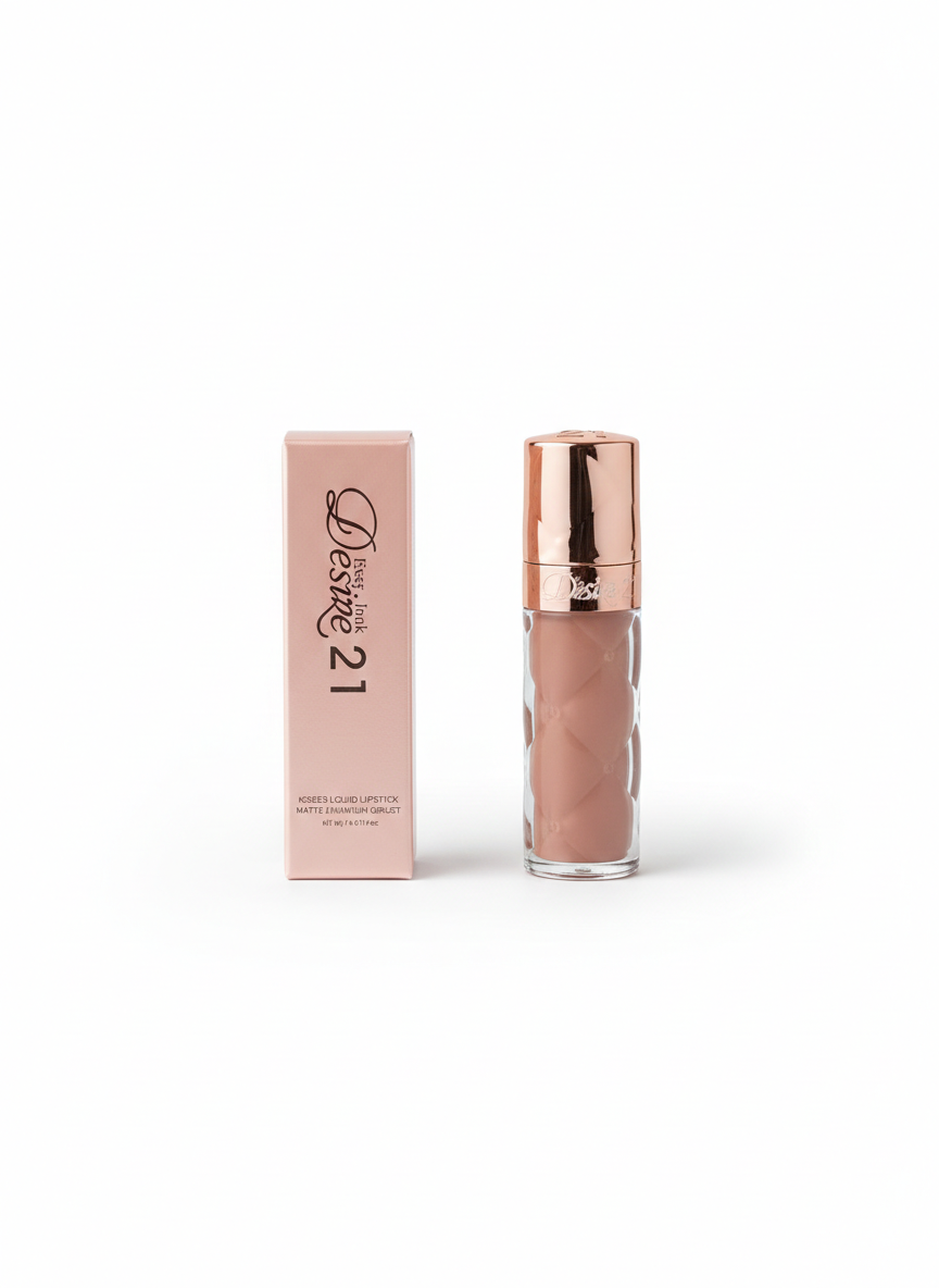 أحمر شفاه ديزاير 21 المخملي (Ever Lock Desire 21 Matte Liquid Lipstick) 💄✨