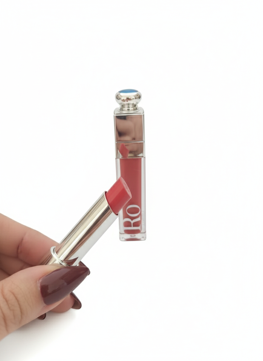 مجموعة شفاه روز بيري (Lip Maximizer &amp; Lip Glow) 💄✨