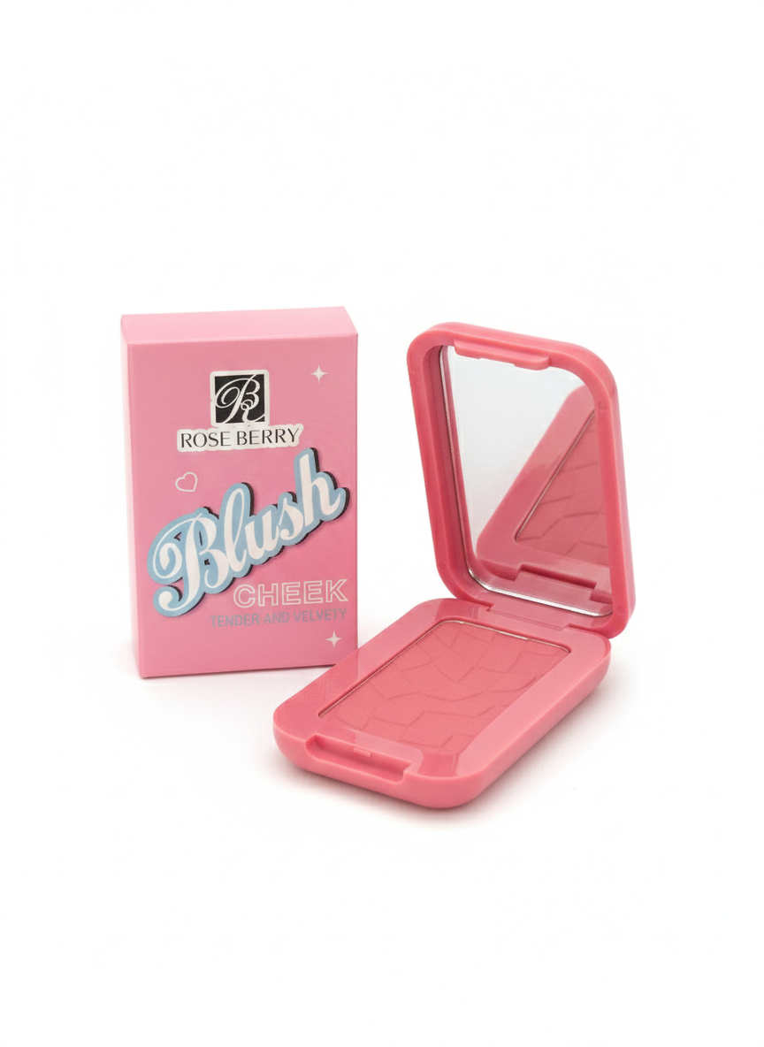 روز بيري - أحمر خدود مخملي (Rose Berry Blush Cheek)🌸