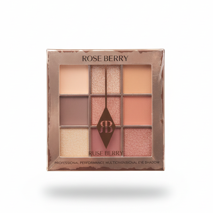 باليت ظلال العيون - احترافية بلمسة مخملية✨