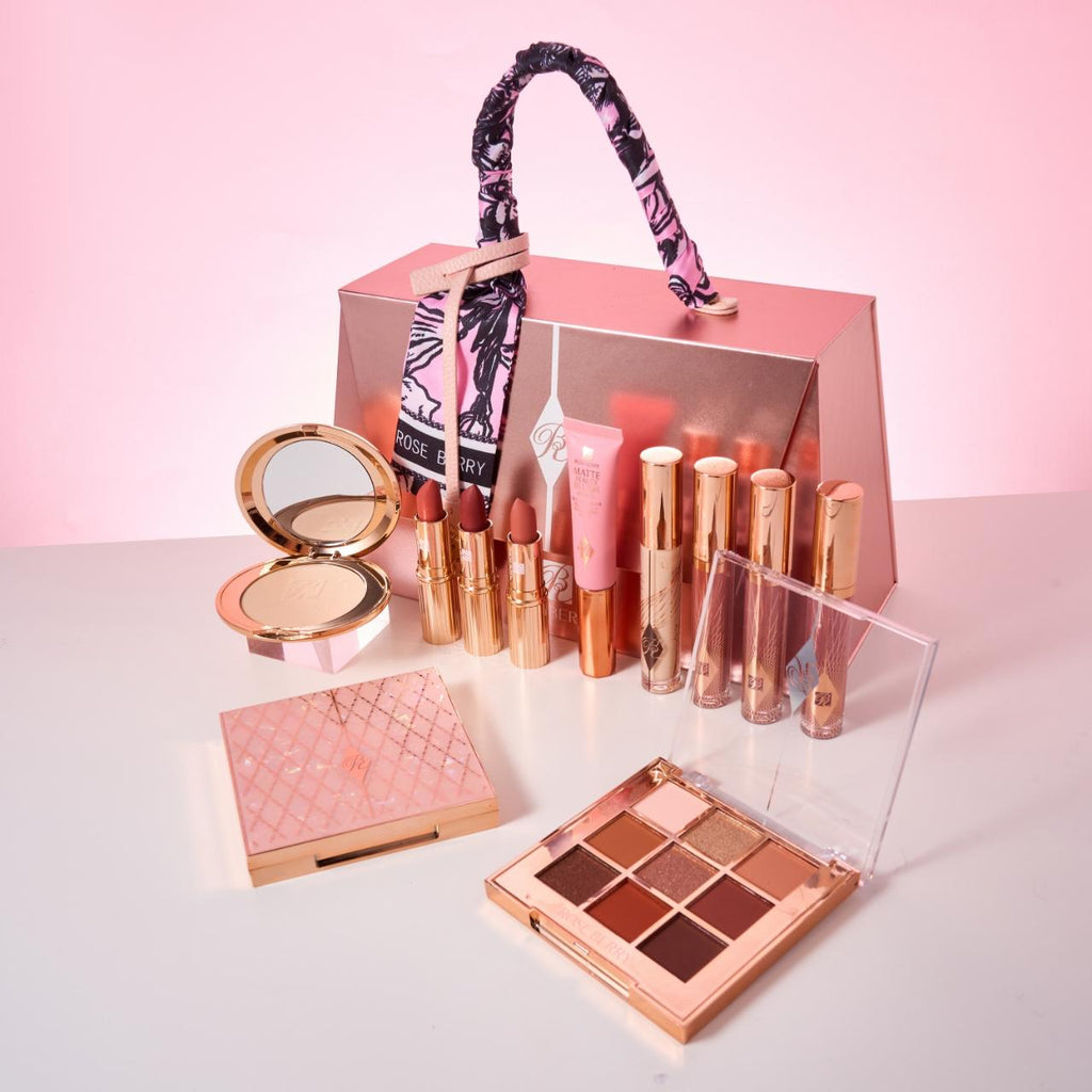 🌸 مجموعة حقيبة الجمال المتكاملة  - Rose Berry Luxury Set 🌸