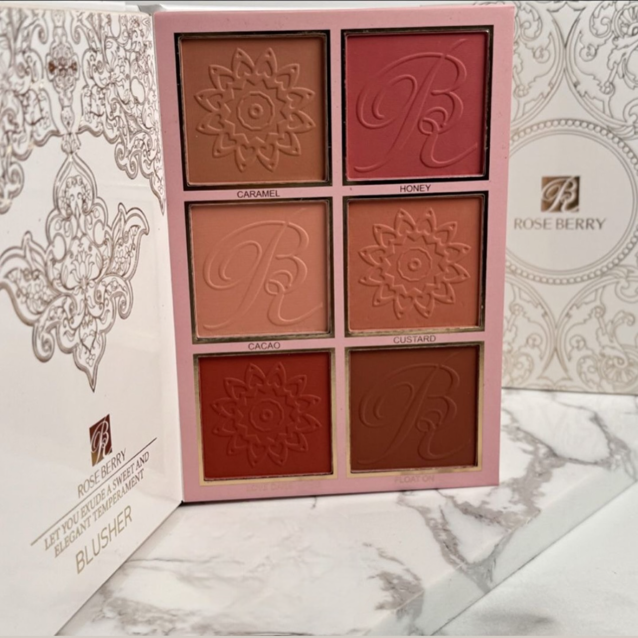 🌟 باليت روز بيري (Rose Berry) المتكامل - 5 صفحات من الجمال