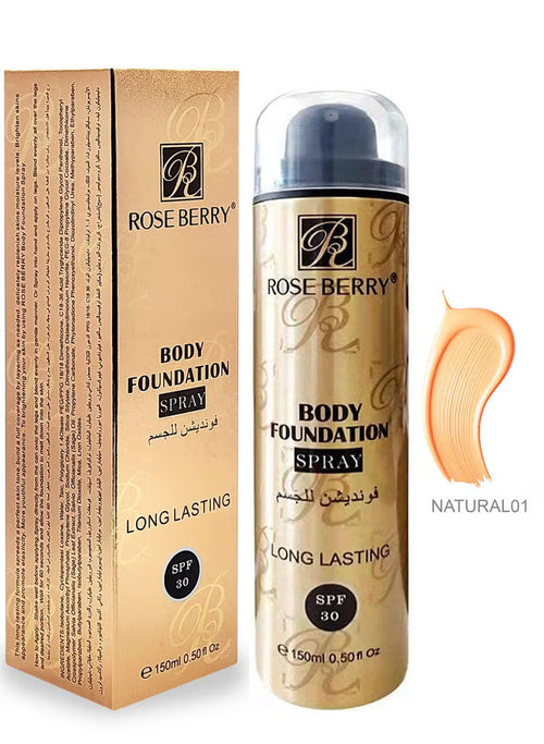 بخاخ كريم أساس الجسم (Body Foundation Spray)✨