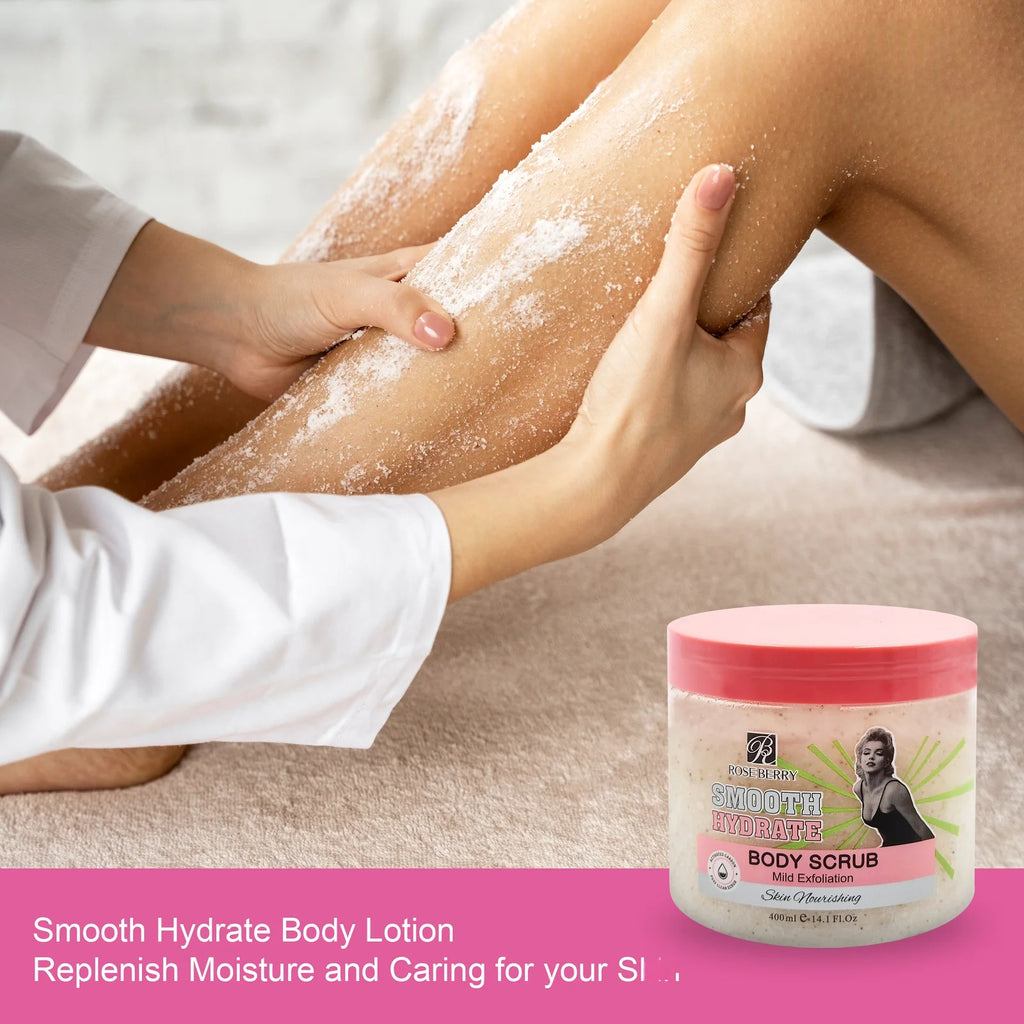 مقشر الجسم المرطب الناعم 400 مل 14.1 أونصة سائلة