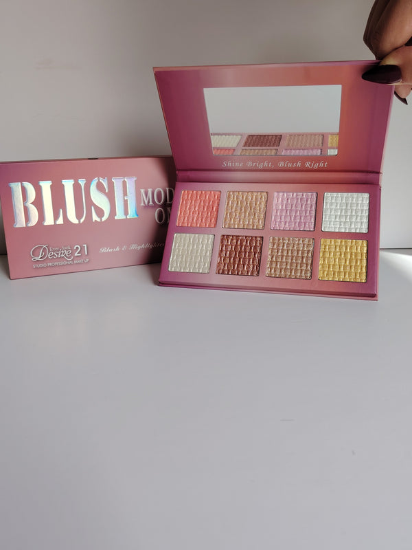 لوحة بلاشر وهايلايتر- Shine Bright