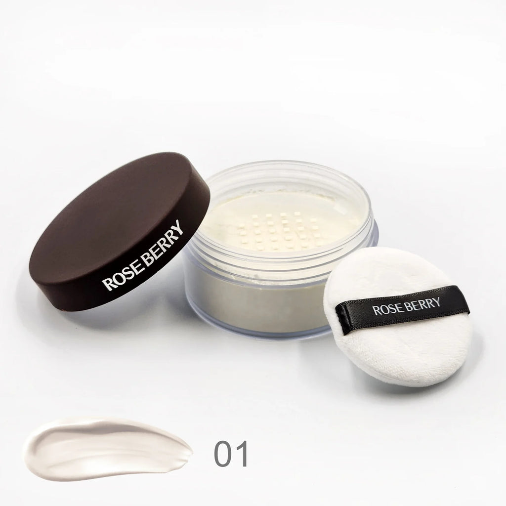 بودرة روج بيري السائبة والشفافة لتثبيت المكياج - متوفرة بـ 3 درجات - وزن 29 غرام