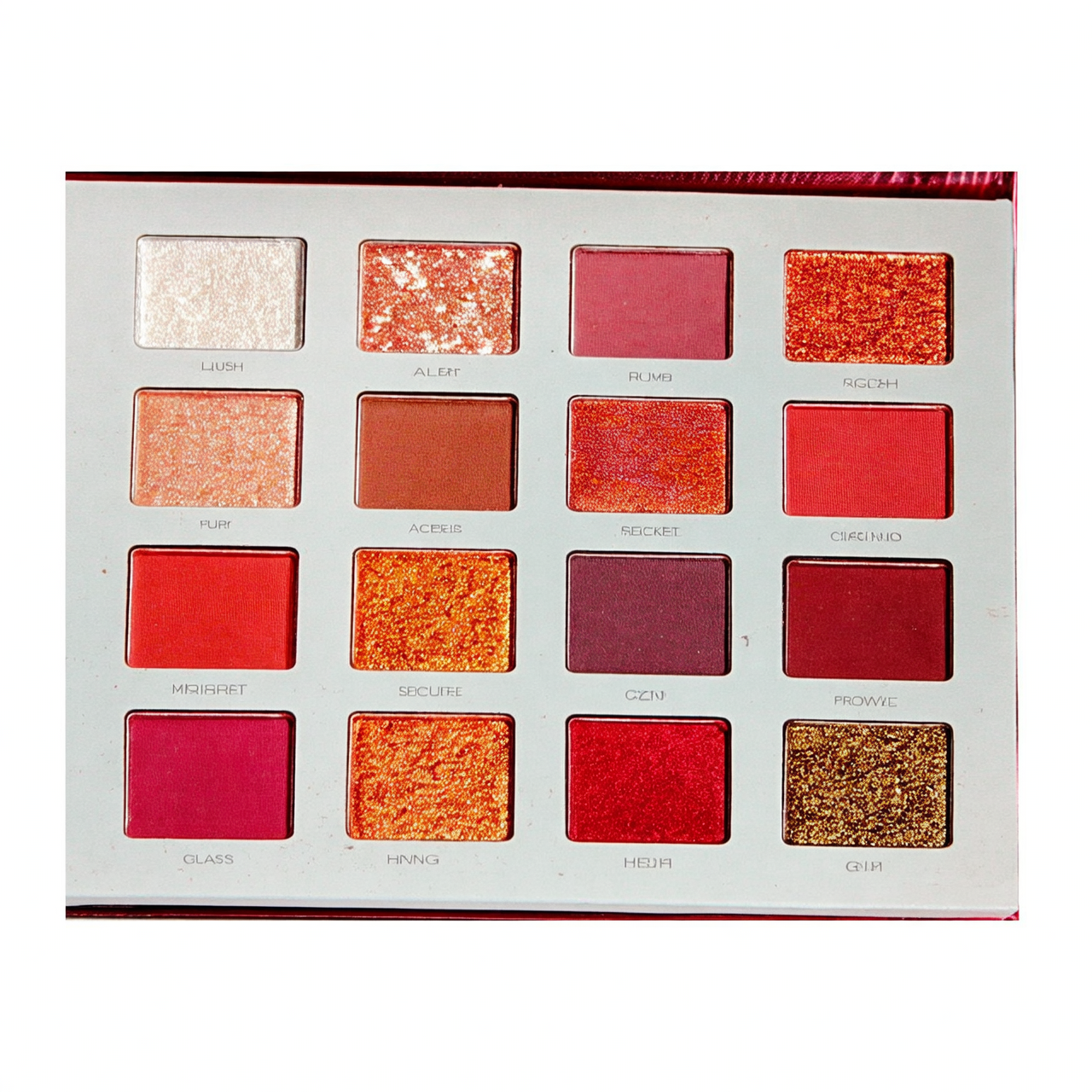 🎨 باليت ظلال العيون الاحترافي – سحر الألوان الدافئة والجريئة