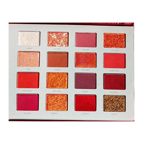 🎨 باليت ظلال العيون الاحترافي – سحر الألوان الدافئة والجريئة